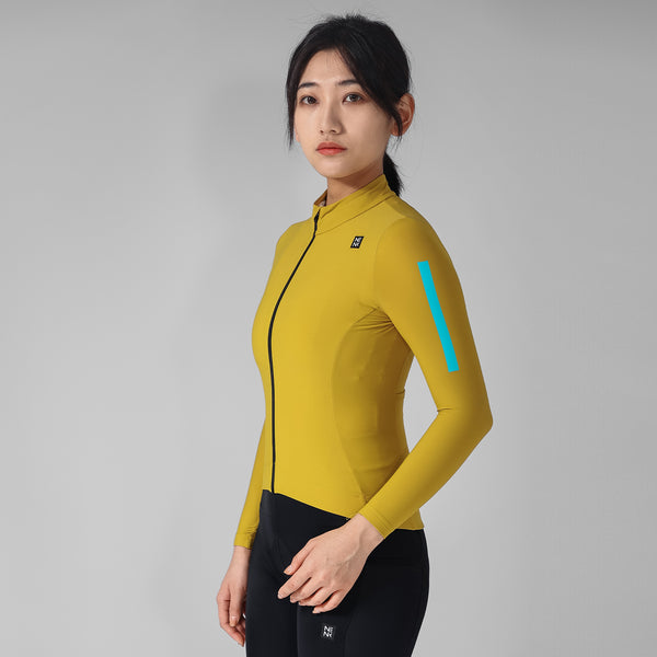 Women's Cycling Thermal LS Jersey W-CGWT23-GPE33A