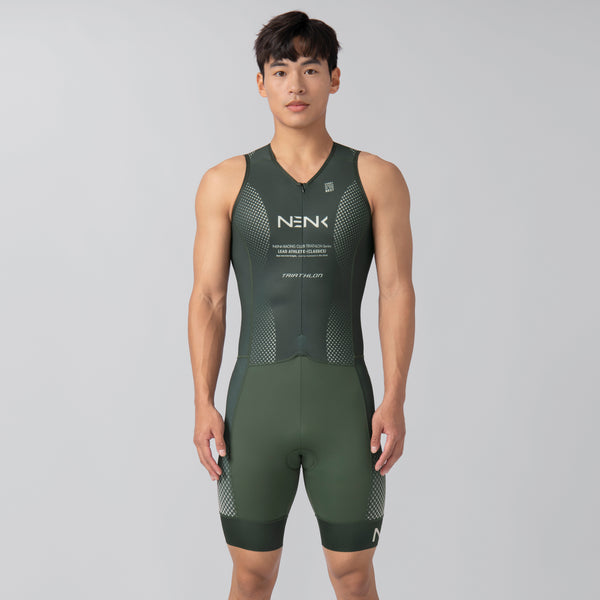 Custom Mens Sleeveless Triathlon Skin Suit TMS002A-2A
