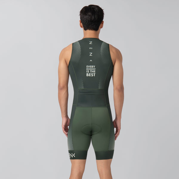 Custom Mens Sleeveless Triathlon Skin Suit TMS002A-2A