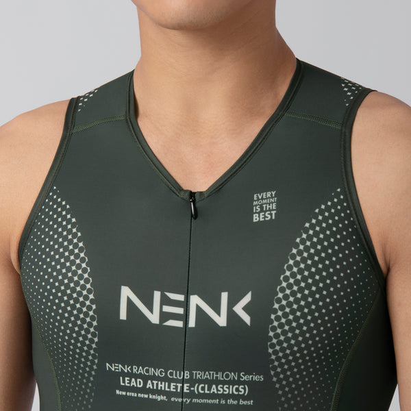 Custom Mens Sleeveless Triathlon Skin Suit TMS002A-2A