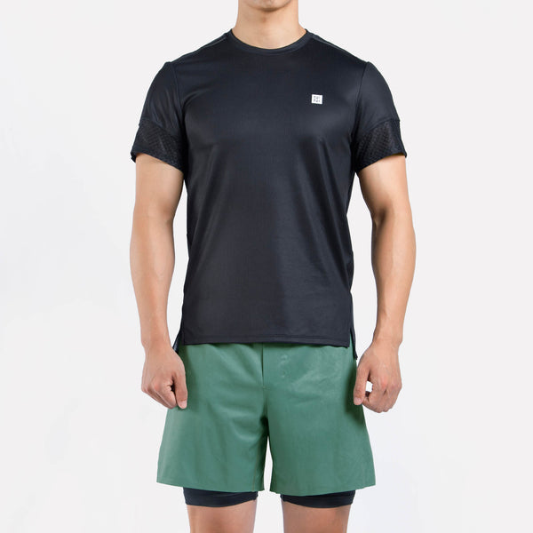 Men’s Run Short Sleeve Shirt W-RMT20004D-1