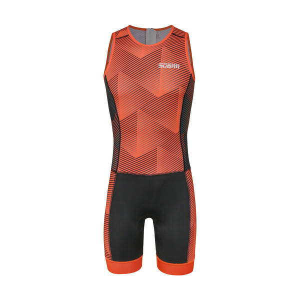 Custom Mens ITU Sleeveless Triathlon Skinsuit TMS101A