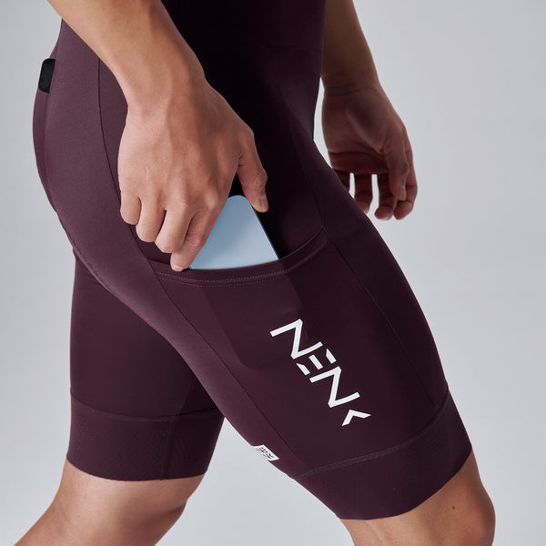 Men’s Cargo One-Piece Bib Shorts CMBPRO712E-3A