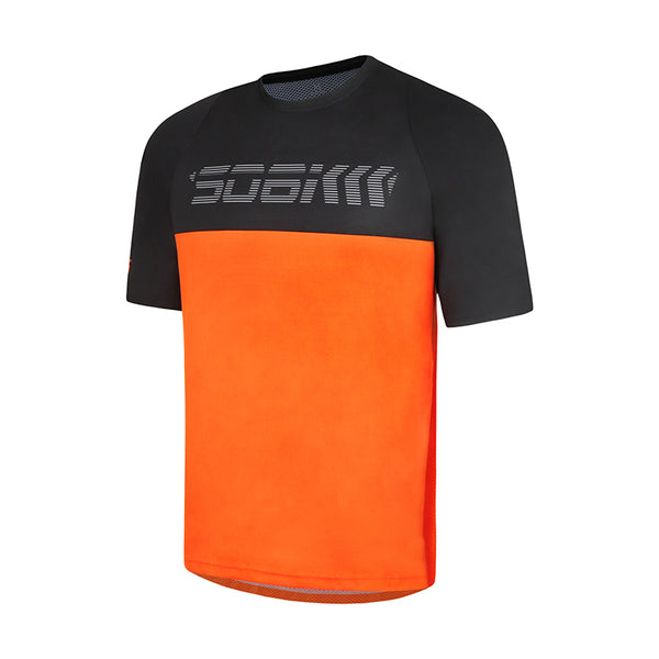 Custom Mens Short Sleeve Mountain Bike Jersey CMMT001A-2