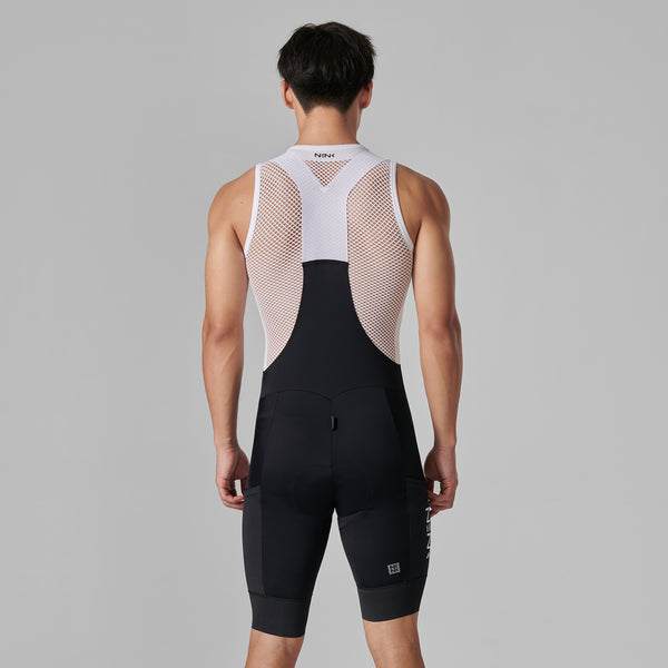Men’s Cargo One-Piece Reflective Bib Shorts CMBPRO712E-3D