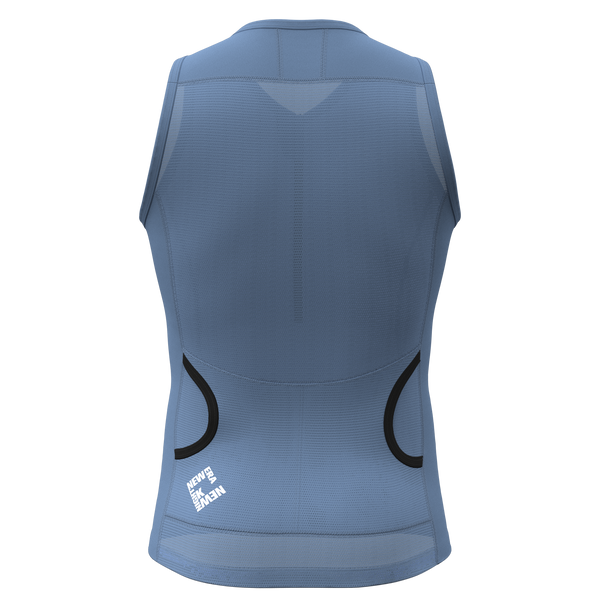 Custom Mens Sleeveless Triathlon Tops Singlet TMT003A-1B