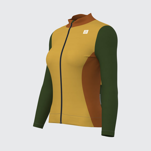 Women's Cycling Thermal LS Jersey CGWT23-GPE32B