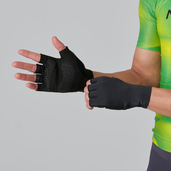 Cycling Plain Half Finger Gloves CUAPRO736D-1A