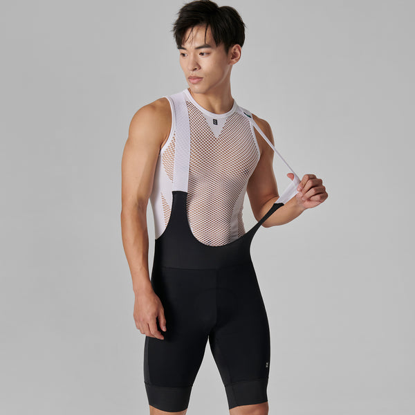 Men’s Cargo One-Piece Reflective Bib Shorts CMBPRO712E-3D