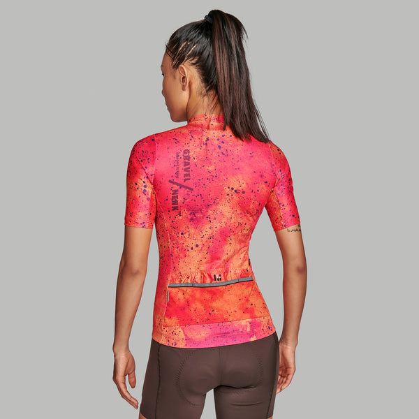 Women’s Cycling Gravel SS Jersey CGWT22-GPB1A