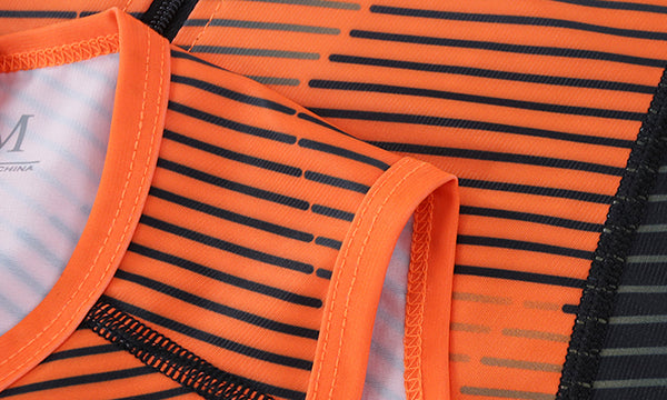 Custom Mens ITU Sleeveless Triathlon Skinsuit TMS101A