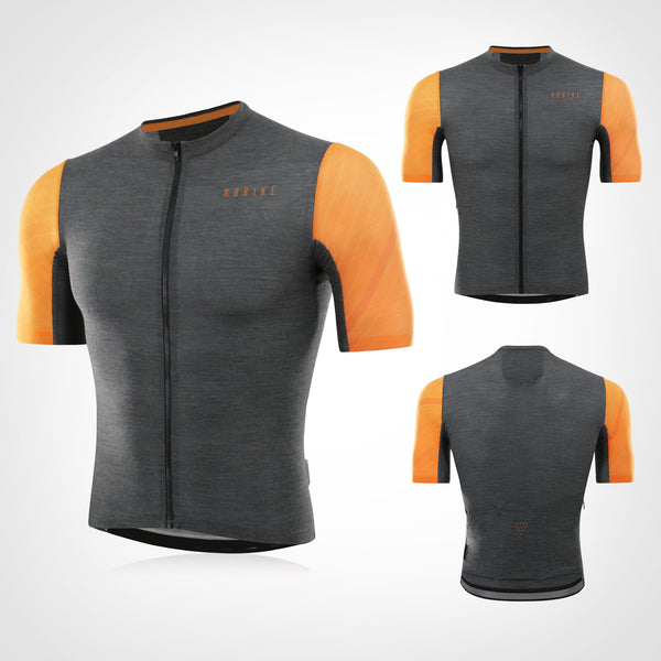 Custom Men’s Wool Bike Shirts CMT1905A