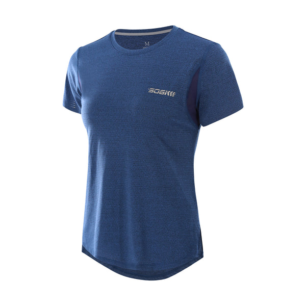 Women's Run Short Sleeve Shirt RWT9004A-1B
