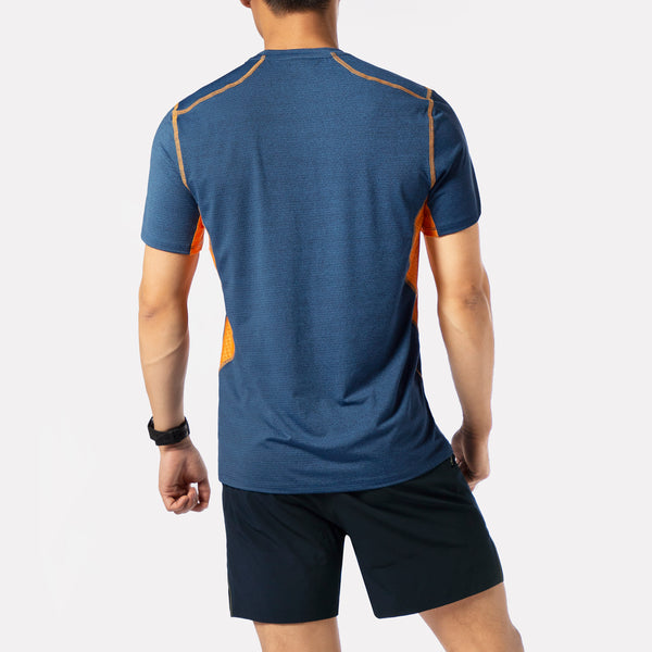 Men's Run Short Sleeve Shirt W-RMT20004E-1B