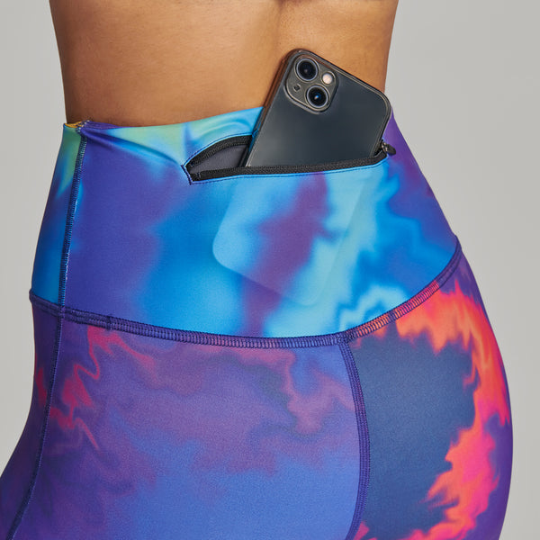 Women's Run 3/4 Tight Short W-RWB20007B-2A