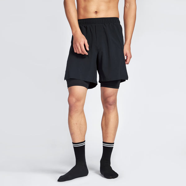 Men's sports 2 in 1 shorts W-RMB20106A-1