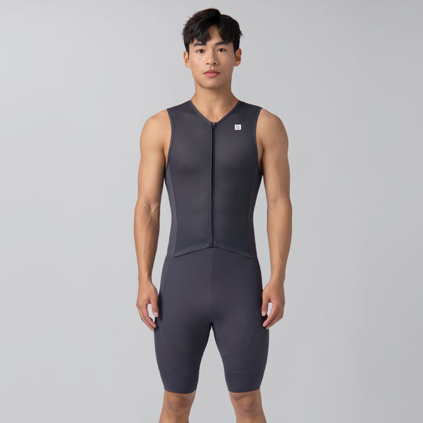 Custom Mens Sleeveless Triathlon Skin Suit CP063A-1B