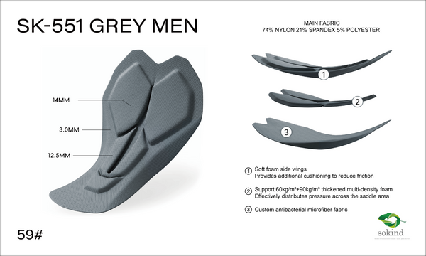 59# sk-551 Grey MEN