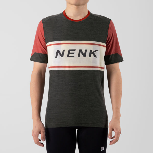 Men’s Cycling Gravel Wool HS Jersey CGMT22-GEB22