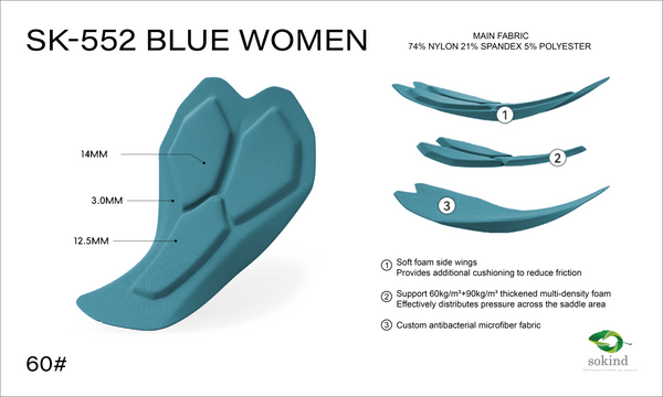 60# sk-552 blue WOMEN