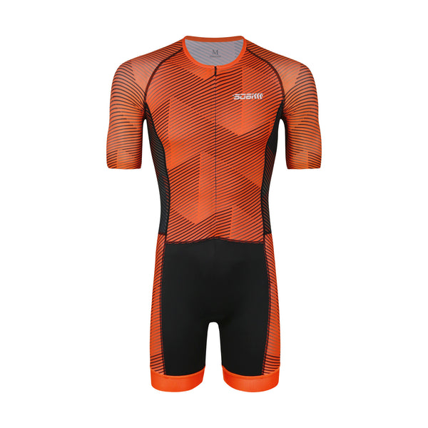 Custom Men’s Short Sleeve Triathlon Suit TMS004A