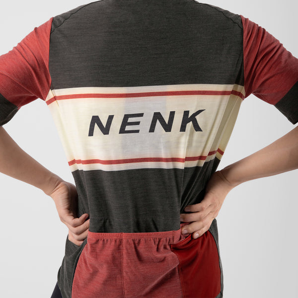 Men’s Cycling Gravel Wool HS Jersey CGMT22-GEB22