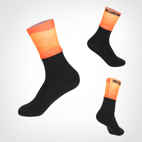 1/2 Print Cycling Socks CA020A