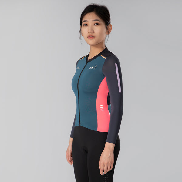 Women's Cycling Classic LS Jersey CWTPRO711B-8B