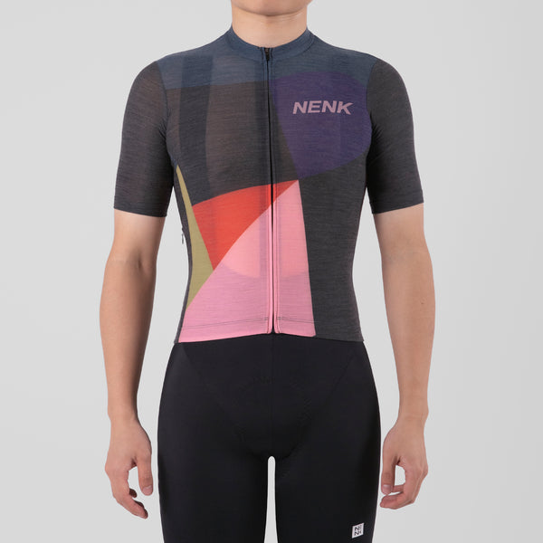 Men's Cycling Wool SS Jersey SMMT004D-1