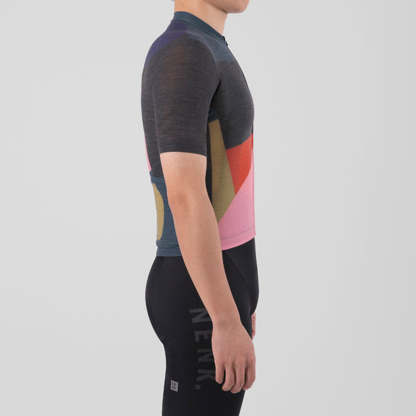 Men's Cycling Wool SS Jersey SMMT004D-1