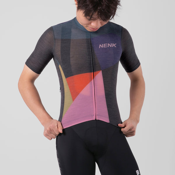 Men's Cycling Wool SS Jersey SMMT004D-1