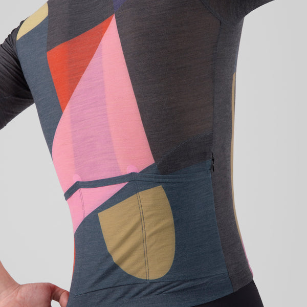 Men's Cycling Wool SS Jersey SMMT004D-1