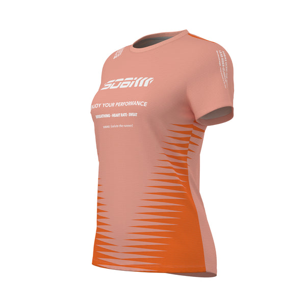 Women's Run Short Sleeve Shirt W-RWT21004A-3A