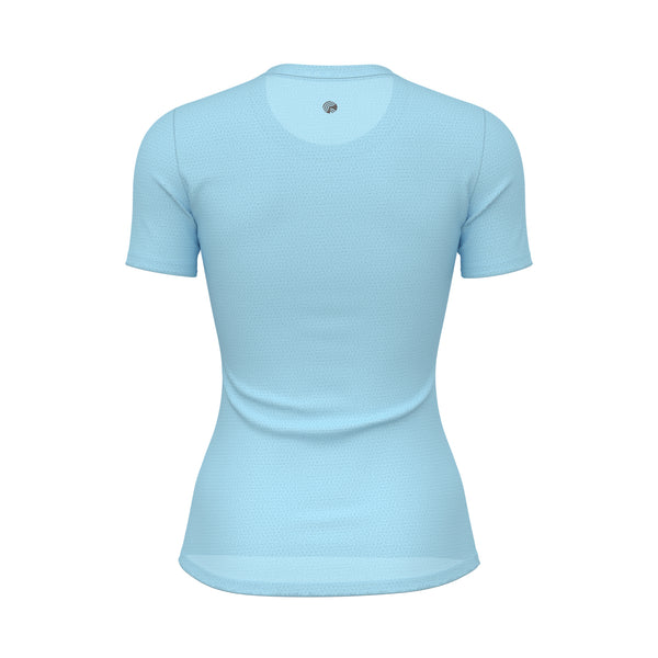 Women’s Sports Tight Short Sleeve Shirt W-RWT21004D-2C