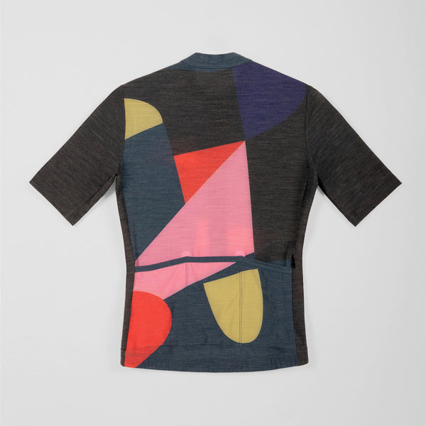 Men's Cycling Wool SS Jersey SMMT004D-1