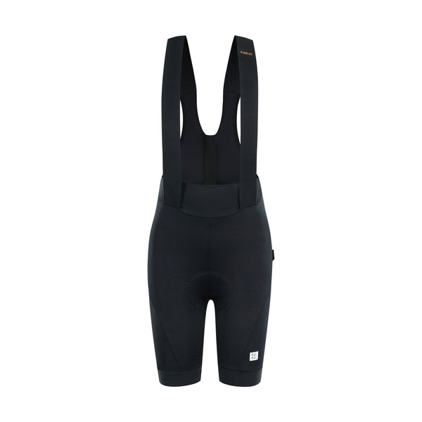Women’s Zippered Cycling Bib Shorts CWBPRO712A-1A